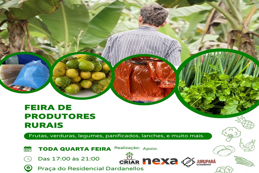 Feira de Produtores Rurais movimenta a Praça do Residencial Dardanelos nesta quarta-feira em Aripuanã  