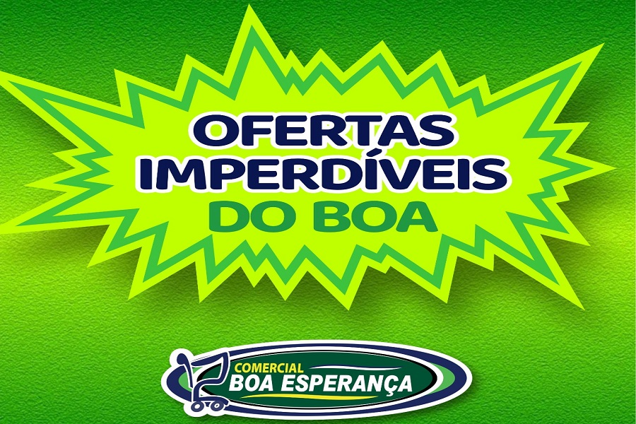 Comercial Boa Esperança lança campanha “Ofertas Imperdíveis do Boa” com dezenas de produtos em promoção