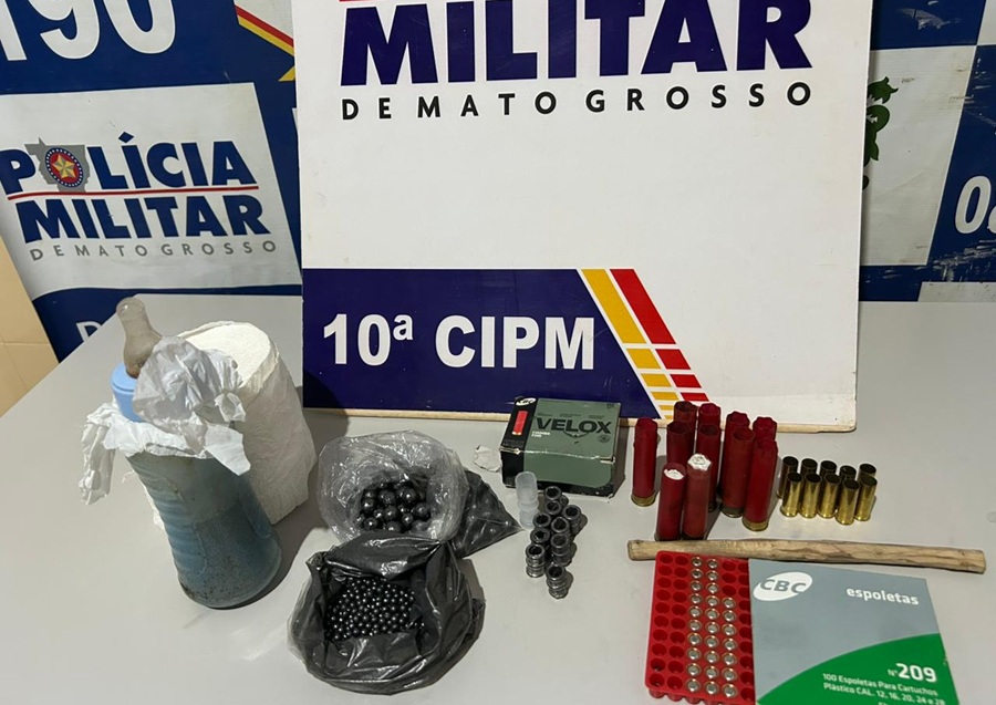 Homem é preso por porte ilegal de munições após abordagem em Aripuanã 