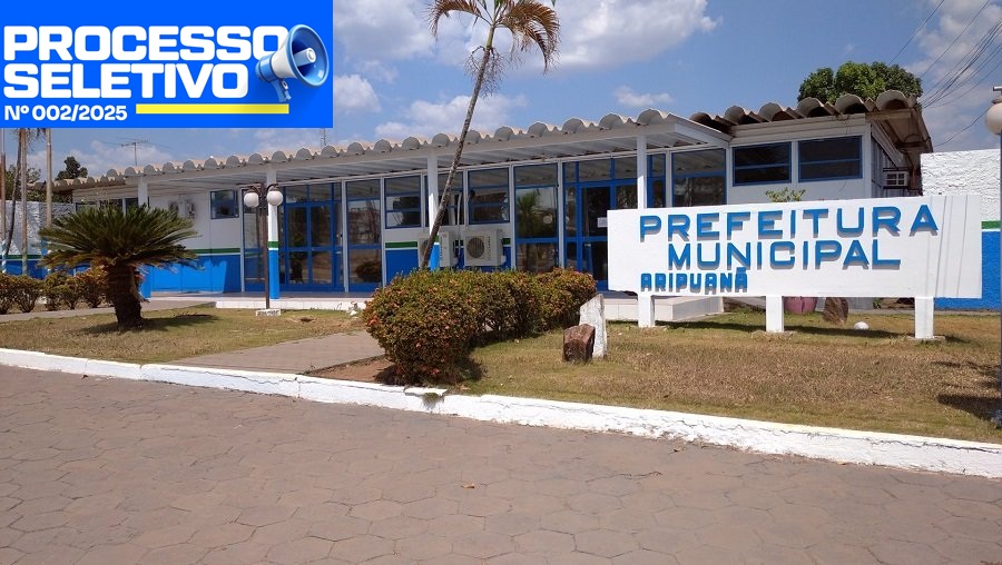 Prefeitura de Aripuanã abre processo seletivo para professores e técnicos da Educação 