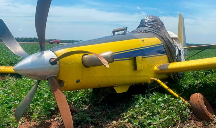 Avião faz pouso forçado após pane no Nortão   