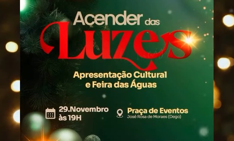 Aripuanã dá início às celebrações do Natal 2025 com grande evento na Praça de Eventos neste sábado 