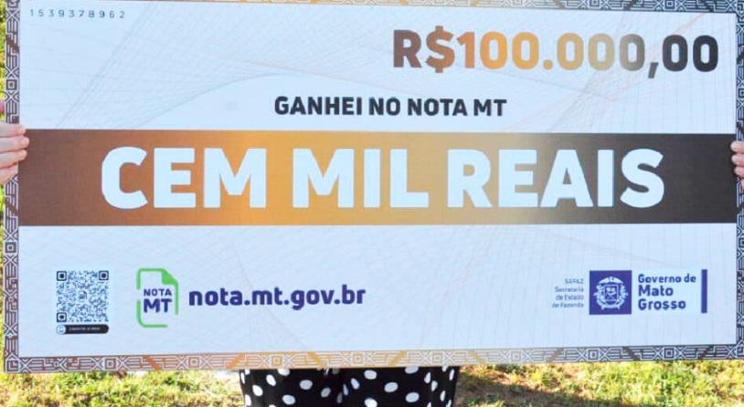 Sefaz divulga calendário e sorteios do Nota MT retornam na próxima semana; R$ 10,8 milhões em prêmios 