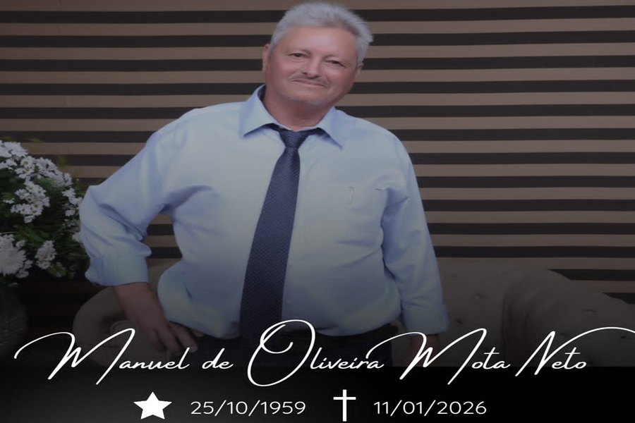 Morre em Cuiabá o pioneiro de Aripuanã Manoel de Oliveira Mota Neto, aos 66 anos 