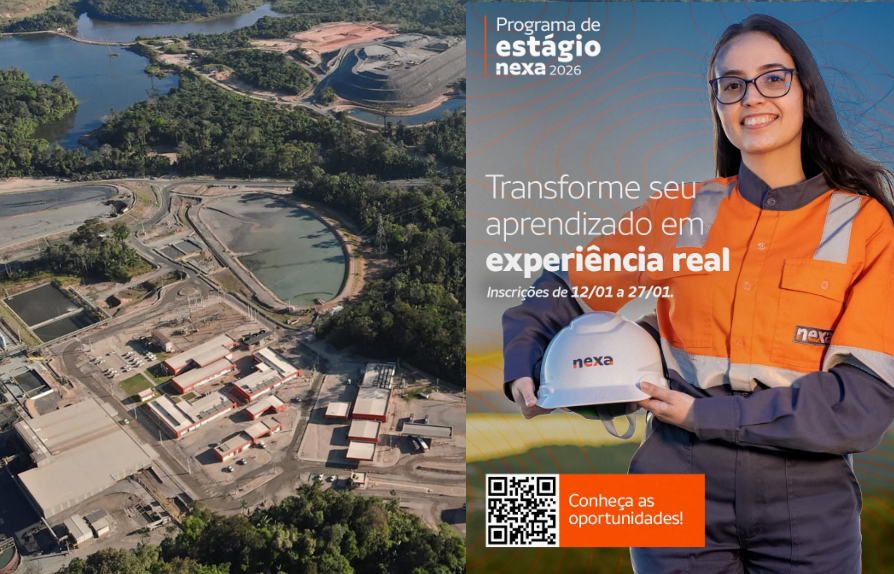 Nexa abre inscrições em Aripuanã para o Programa de Estágio 2026 