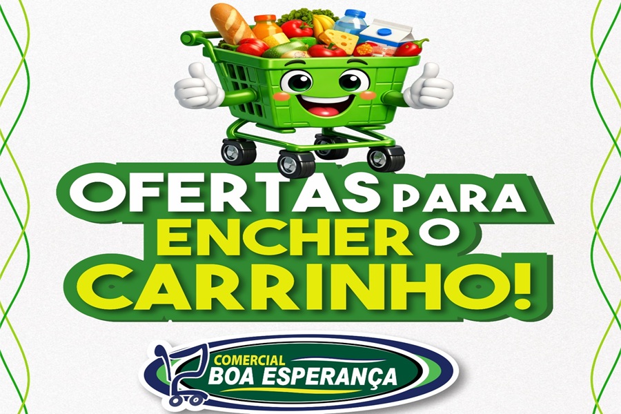 Comercial Boa Esperança lança campanha “Ofertas para encher o Carrinho” até domingo em Aripuanã 