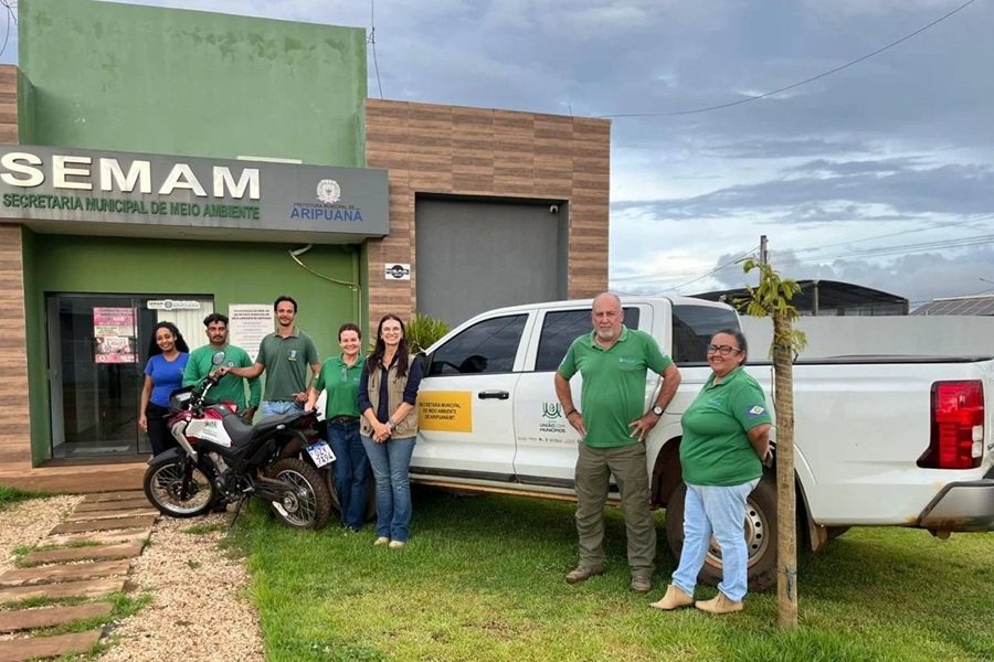 Aripuanã recebe equipamentos e capacitação do Ministério do Meio Ambiente para fortalecer gestão ambiental 