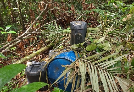 Seis são flagrados em desmate ilegal com 600 litros de combustível em MT