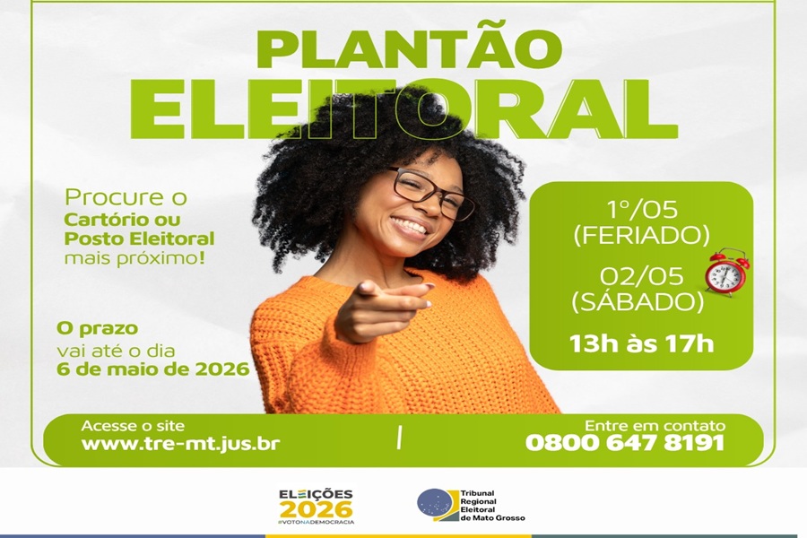 Justiça Eleitoral realiza plantão especial com serviços ampliados em Aripuanã 