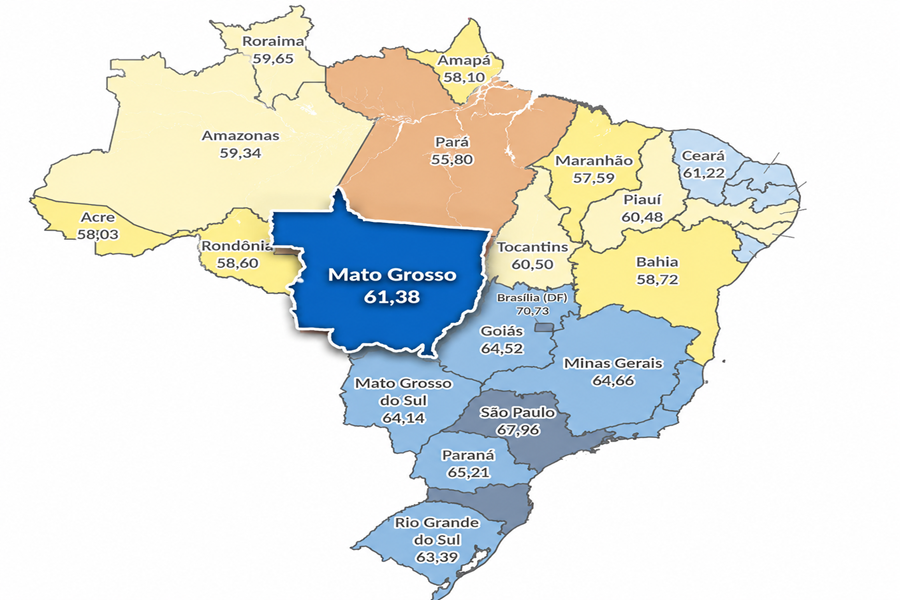 MT tem 4 cidades na lista das piores taxas de qualidade de vida do país 