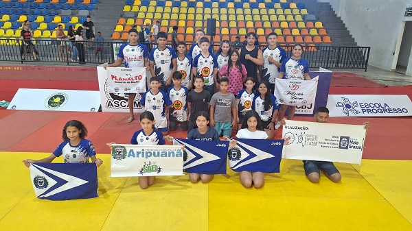 Associação Yawara conquista 12 medalhas e coloca Aripuanã entre as melhores equipes do Campeonato Mato-grossense de Judô 