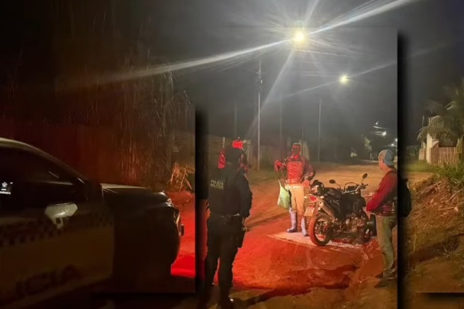 Polícia Militar apreende duas espingardas e prende suspeitos durante abordagem em Juruena 