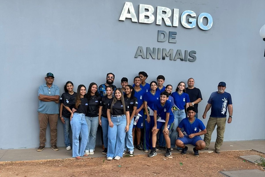 Prefeitura de Aripuanã abre as portas do novo Abrigo Municipal de Animais para visitação de estudantes 