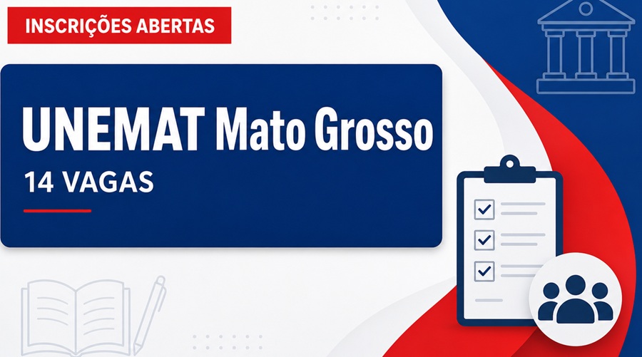 UNEMAT abre 14 vagas para professores em MT com salário de R$ 80/hora