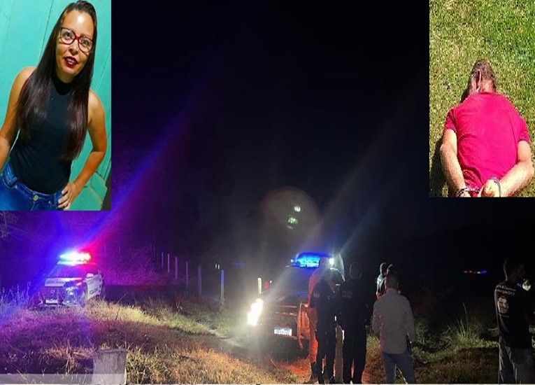 Suspeito de matar professora é preso após quase dois dias de buscas em área de mata em Castanheira 