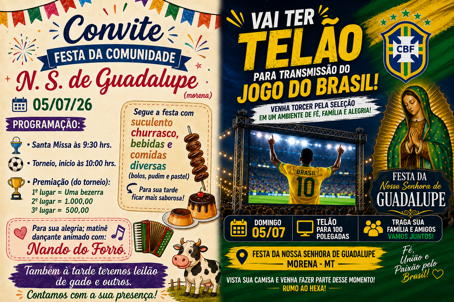 Comunidade Nossa Senhora de Guadalupe realiza tradicional festa neste domingo em Aripuanã 