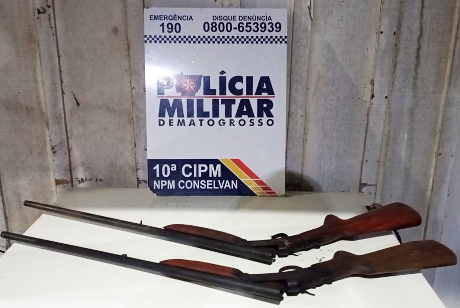Mulher escapa de tentativa de feminicídio em Conselvan; suspeito foge e armas são apreendidas 
