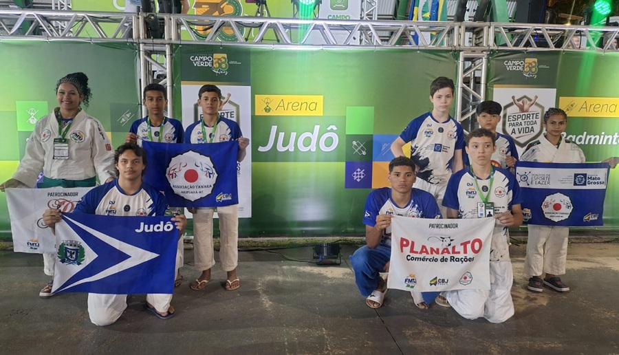 Judocas de Aripuanã conquistam sete medalhas e colocam município entre os destaques dos Jogos Escolares Estaduais em Campo Verde 