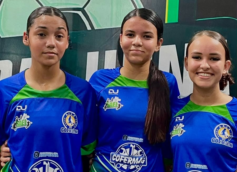 Atletas de Aripuanã são convocadas para representar a região Noroeste nos Jogos Estudantis de Seleções de Mato Grosso 