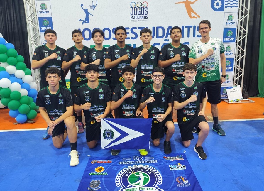Handebol de Aripuanã conquista 4º lugar no Estadual dos Jogos Estudantis de Seleções Mato-grossenses 