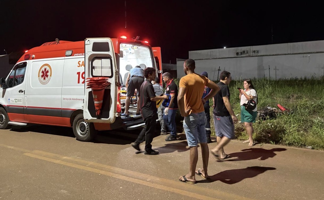 Mãe e filha ficam feridas após serem atingidas por caminhonete em Aripuanã; motorista fugiu do local 