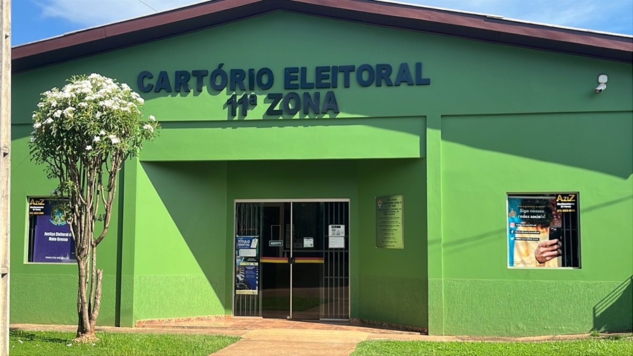 Cartório Eleitoral de Aripuanã adota horário estendido e plantão aos finais de semana e feriados 