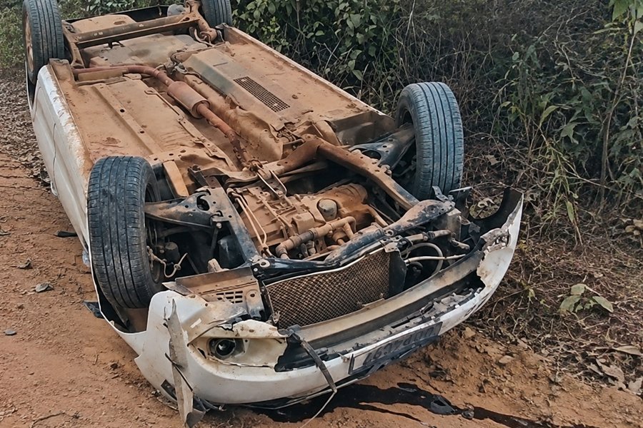 Criança de 7 anos morre após carro capotar ao tentar desviar de motocicleta em Colniza 