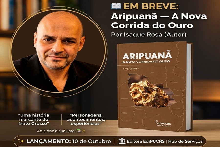 Aripuanã se prepara para lançamento de livro que resgata histórias da nova corrida do ouro no município 