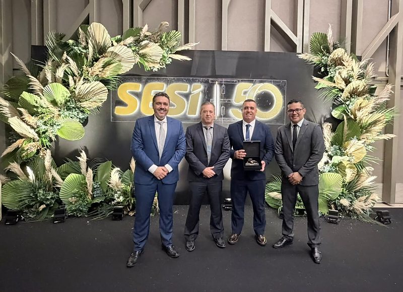 Nexa é homenageada durante celebração dos 50 anos do Sesi MT em Cuiabá 